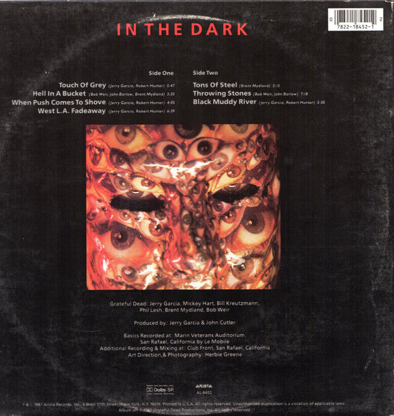 The Grateful Dead - In The Dark (Vinyl, LP, Album, Stereo) Good Plus (G+) / Very Good (VG)