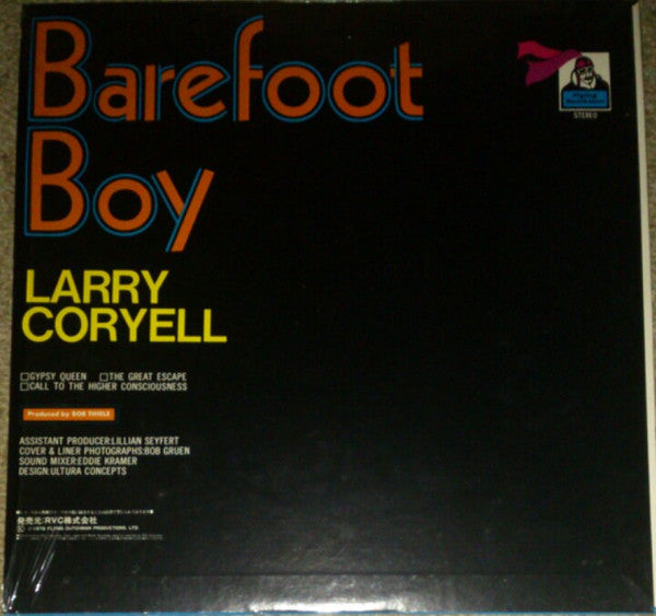 Larry Coryell - Barefoot Boy (Vinyl, LP, Album, Limited Edition, Re...