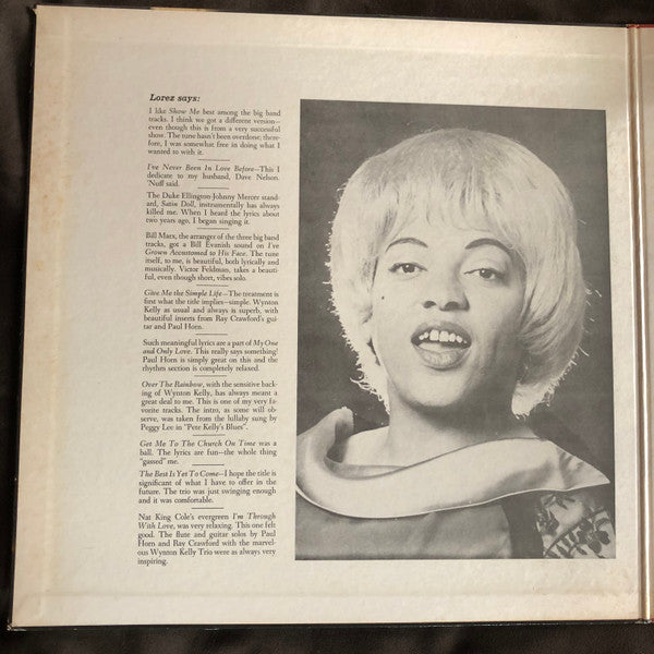 Lorez Alexandria - Alexandria The Great (Vinyl, LP, Reissue, Stereo) Very Good Plus (VG+) / Very Good (VG)