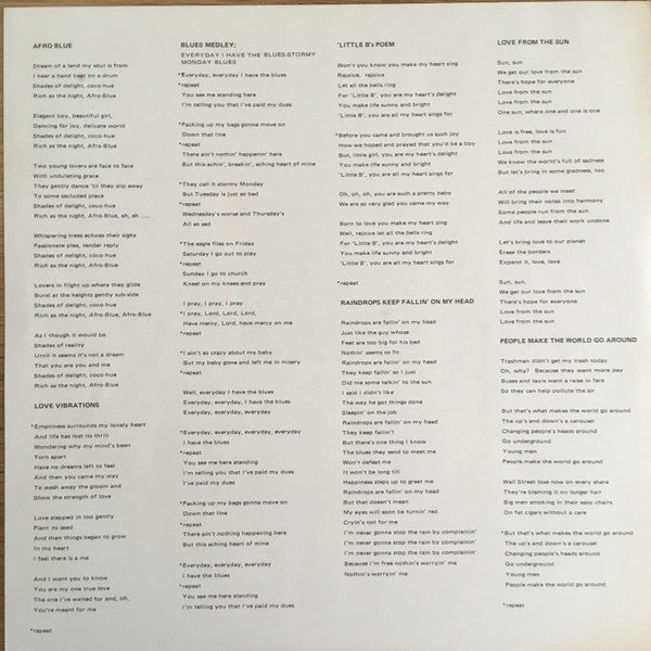 Dee Dee Bridgewater - Afro Blue (Vinyl, LP, Album, Stereo)
