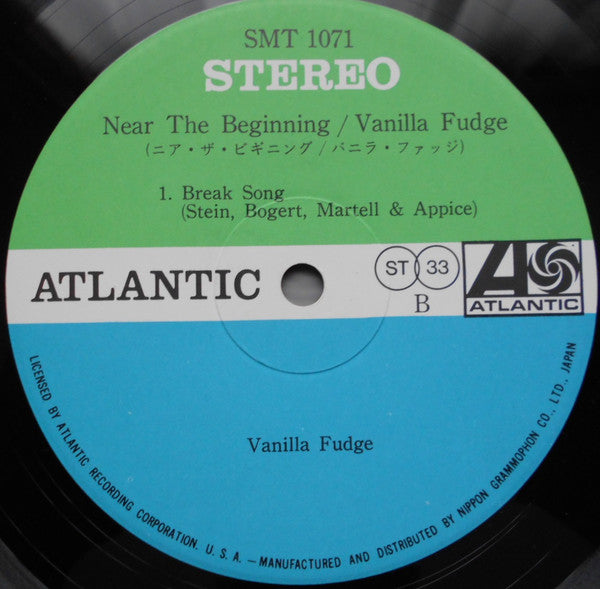 Vanilla Fudge - Near The Beginning (Vinyl, LP, Album, Stereo)
