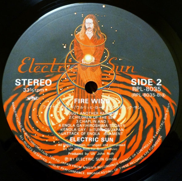 Electric Sun - Fire Wind (Vinyl, LP, Album, Stereo)
