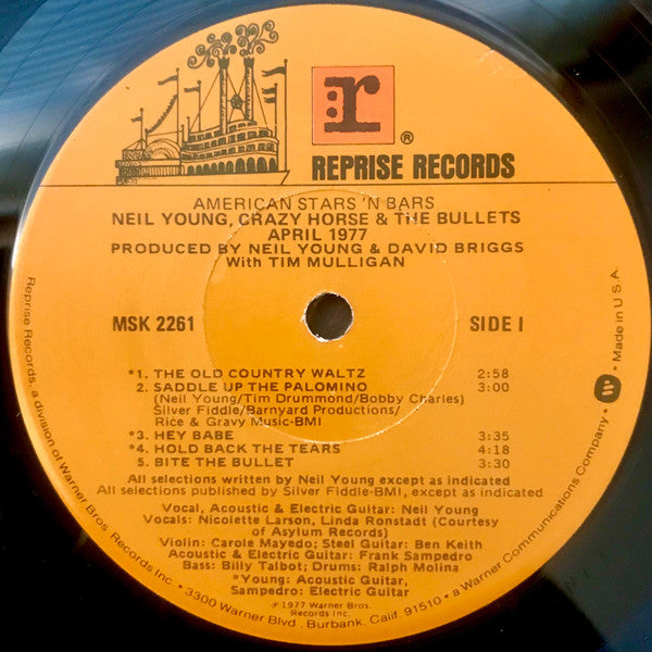 Neil Young - American Stars 'N Bars (Vinyl, LP, Album)