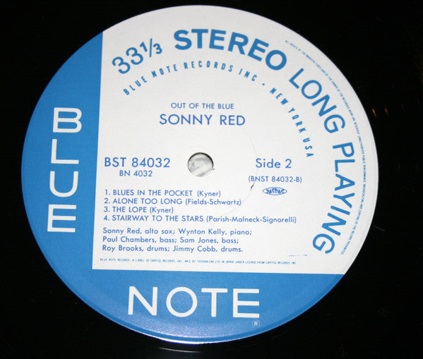 Sonny Red - Out Of The Blue (Vinyl, LP, Album, Limited Edition, Reissue, Stereo) Near Mint (NM or M-) / Near Mint (NM or M-)