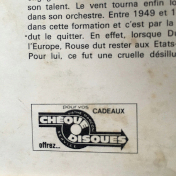 Charlie Rouse - Yeah! (Vinyl, LP, Album, Mono) Very Good Plus (VG+) / Very Good Plus (VG+)