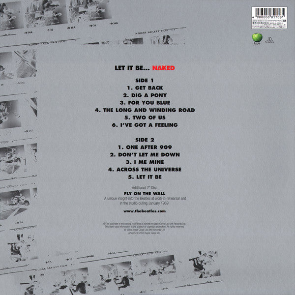The Beatles - Let It Be... Naked (Vinyl, Vinyl, LP, Album, Stereo, 7", 33 ⅓ RPM, Mixed, Mono) Very Good Plus (VG+) / Near Mint (NM or M-)