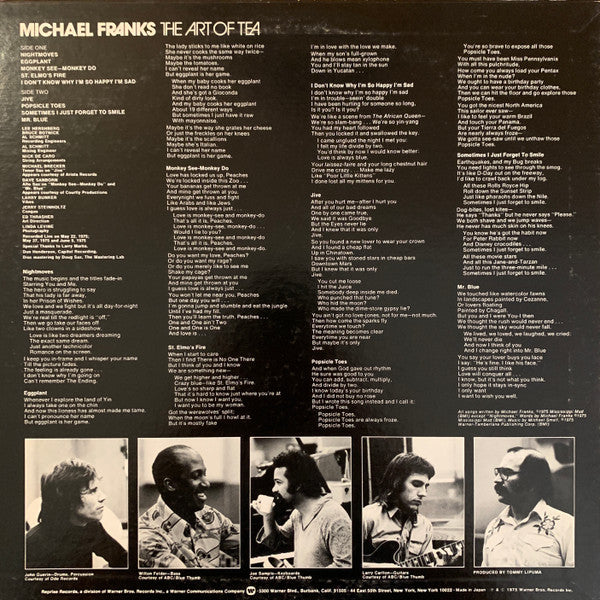Michael Franks - The Art Of Tea (Vinyl, LP, Album)