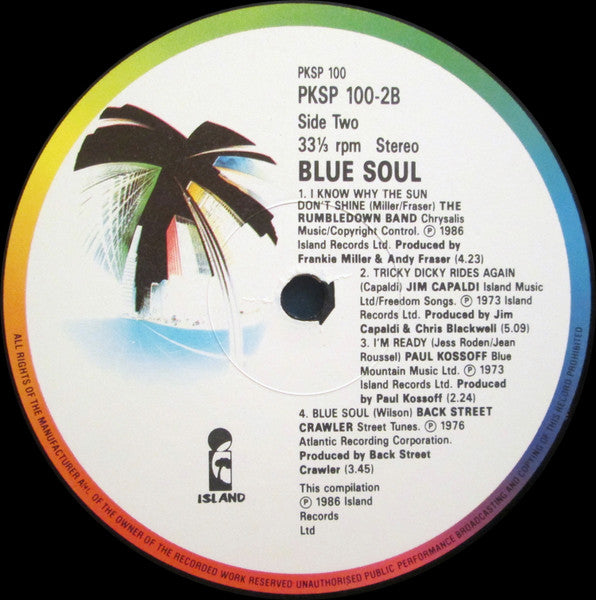 Paul Kossoff - Blue Soul (2xVinyl, LP, Compilation) Very Good (VG) / Very Good (VG)