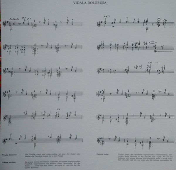 Atahualpa Yupanqui - Die Andengitarre (Vinyl, LP, Album) Very Good (VG) / Very Good Plus (VG+)