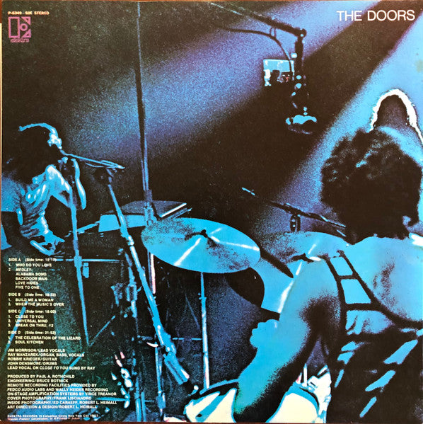The Doors - Absolutely Live (Vinyl, LP, Album, Reissue)