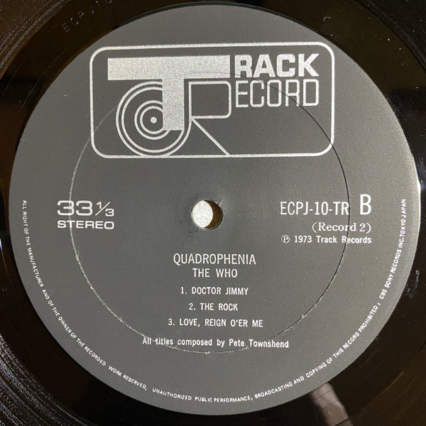 The Who - Quadrophenia (Vinyl, LP, Album, Stereo)