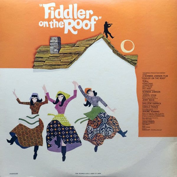 John Williams (4) - Fiddler On The Roof (Original Motion Picture Soundtrack Recording) (2xVinyl, LP, Album) Good Plus (G+) / Very Good Plus (VG+)