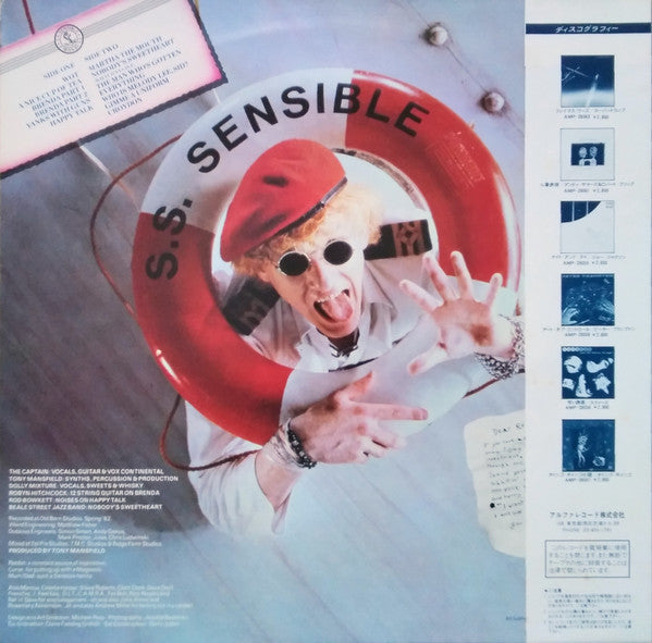 Captain Sensible - Women And Captains First (Vinyl, LP, Album, Stereo) Very Good Plus (VG+) / Very Good Plus (VG+)