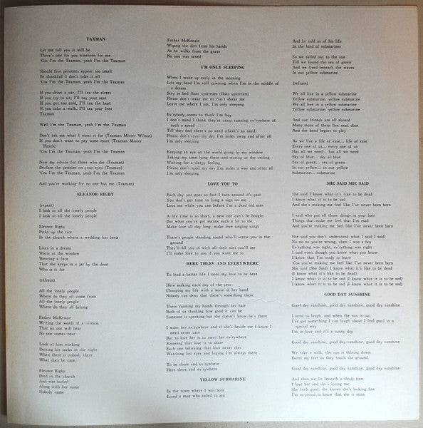 The Beatles - Revolver (Vinyl, LP, Album, Reissue, Stereo)