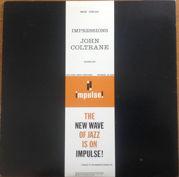 John Coltrane - Impressions (Vinyl, LP, Album, Limited Edition, Reissue) Very Good (VG) / Good Plus (G+)