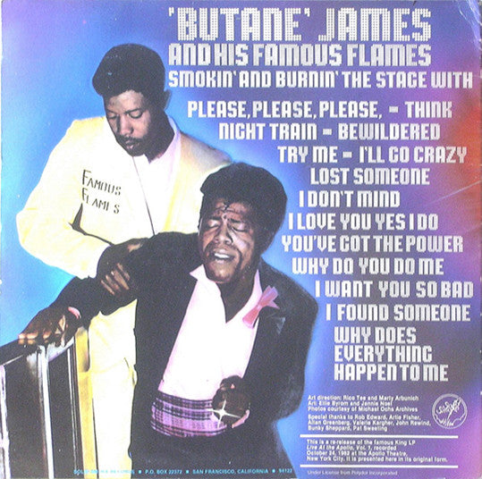 James Brown - Live And Lowdown At The Apollo, Vol.1 (Vinyl, LP, Album, Reissue, Mono) Very Good (VG) / Good Plus (G+)