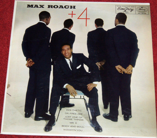 Max Roach - +4 (Vinyl, LP, Album, Reissue, Mono) Very Good (VG) / Very Good Plus (VG+)