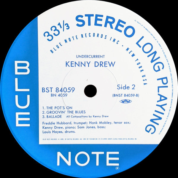 Kenny Drew - Undercurrent (Vinyl, LP, Album, Limited Edition, Reiss...