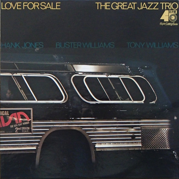 The Great Jazz Trio - Love For Sale (Vinyl, LP, 45 RPM, Album, Reissue, Stereo) Very Good Plus (VG+) / Very Good Plus (VG+)