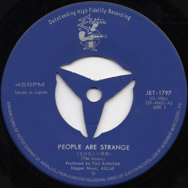 The Doors - People Are Strange (Vinyl, 7", Single, 45 RPM) Very Good (VG) / Very Good (VG)
