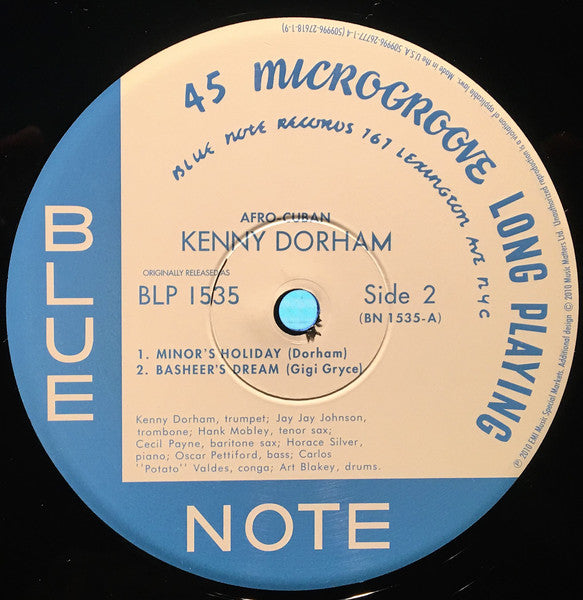 Kenny Dorham - Afro-Cuban (2xVinyl, 12", 45 RPM, Album, Limited Edition, Numbered, Reissue, Mono) Very Good Plus (VG+) / Very Good Plus (VG+)