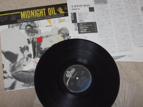 Midnight Oil - 10, 9, 8, 7, 6, 5, 4, 3, 2, 1 (Vinyl, LP, Album, Stereo) Very Good (VG) / Very Good Plus (VG+)