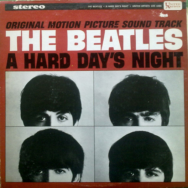 The Beatles - A Hard Day's Night (Original Motion Picture Sound Track) (Vinyl, LP, Album, Reissue, Stereo) Very Good (VG) / Good Plus (G+)