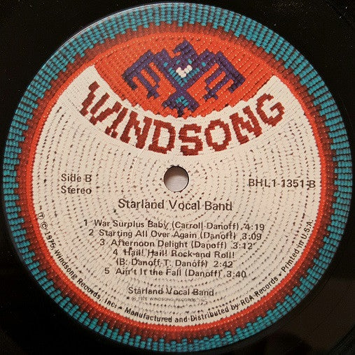 Starland Vocal Band - Starland Vocal Band (Vinyl, LP, Album) Very Good (VG) / Very Good (VG)
