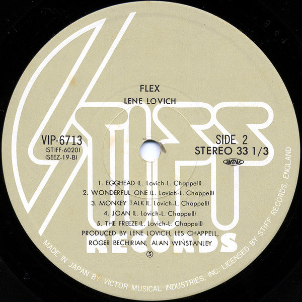 Lene Lovich - Flex (Vinyl, LP, Album)