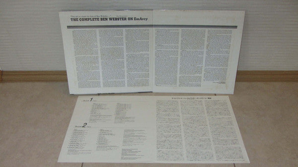 Ben Webster - The Big Tenor: The Complete Ben Webster On EmArcy (Vi...