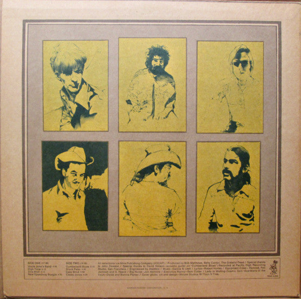 The Grateful Dead - Workingman's Dead (Vinyl, LP, Album, Limited Edition, Reissue) Very Good Plus (VG+) / Very Good Plus (VG+)