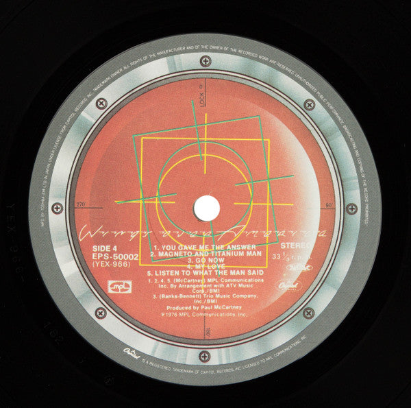 Wings (2) - Wings Over America (3xVinyl, LP, Album, Stereo) Very Good Plus (VG+) / Very Good Plus (VG+)