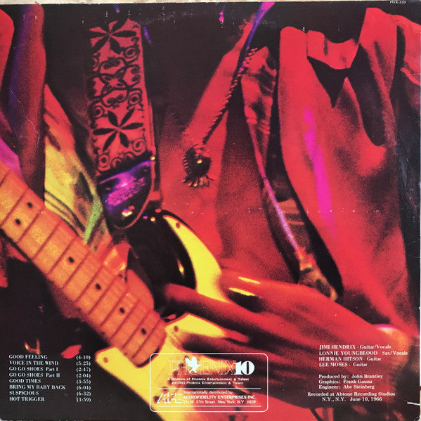 Jimi Hendrix - Rare Hendrix (Vinyl, LP, Album, Stereo) Very Good (VG) / Very Good Plus (VG+)