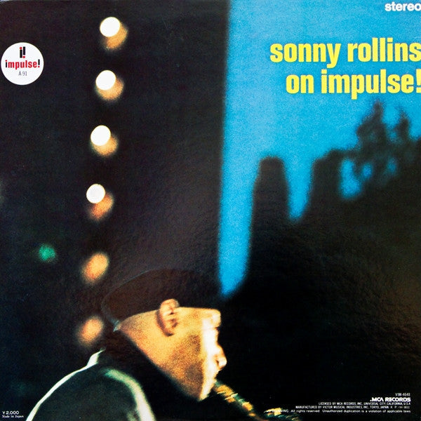 Sonny Rollins - On Impulse! (Vinyl, LP, Album, Reissue, Stereo) Very Good Plus (VG+) / Very Good (VG)