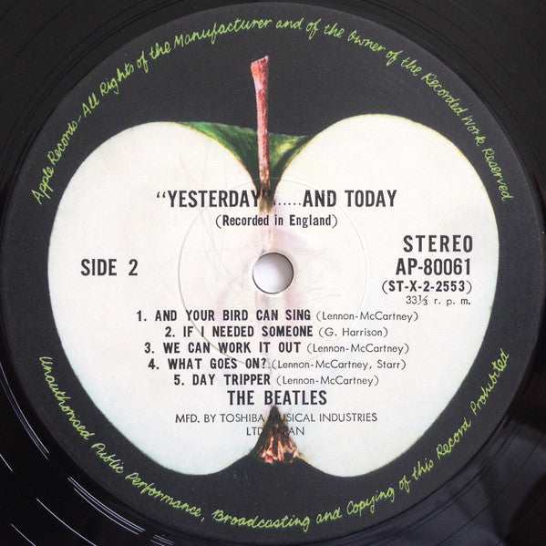 The Beatles - Yesterday And Today (Vinyl, LP, Album, Compilation, R...