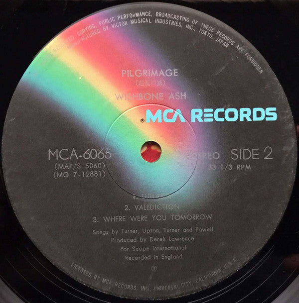 Wishbone Ash - Pilgrimage (Vinyl, LP, Album, Reissue, Stereo)