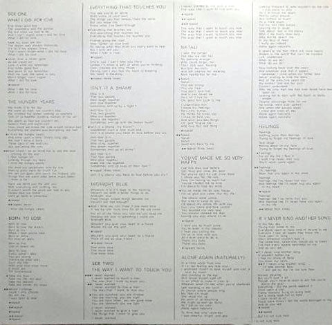 Shirley Bassey - Love, Life And Feelings (Vinyl, LP, Album)