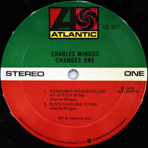 Charles Mingus - Changes One (Vinyl, LP, Album)