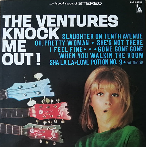 The Ventures - Knock Me Out! (Vinyl, LP, Album, Stereo)
