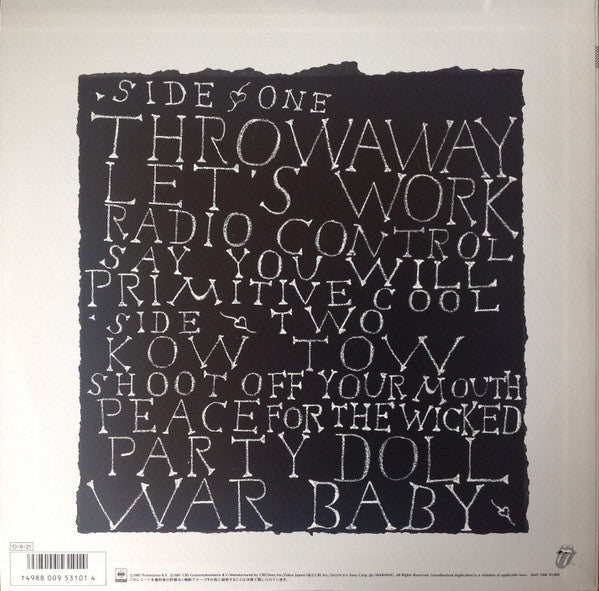 Mick Jagger - Primitive Cool (Vinyl, LP, Album)