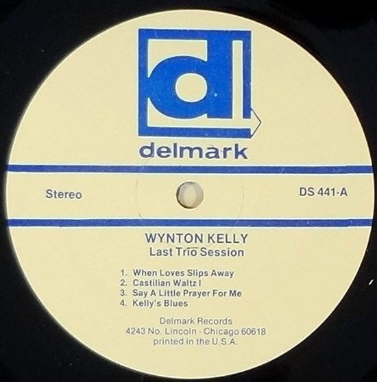 Wynton Kelly - Last Trio Session (Vinyl, LP, Album, Reissue) Very Good Plus (VG+) / Very Good Plus (VG+)