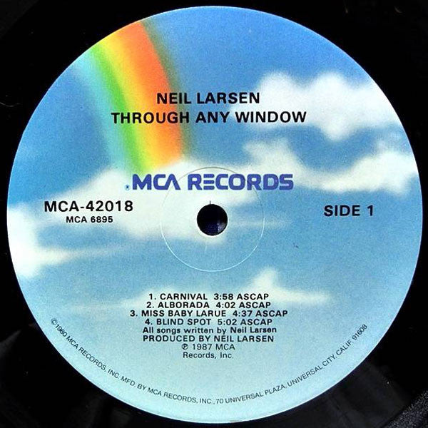 Neil Larsen - Through Any Window (Vinyl, LP, Album) Very Good Plus (VG+) / Very Good (VG)