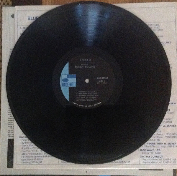 Sonny Rollins - Sonny Rollins Vol. 2 (Vinyl, LP, Album, Reissue, Stereo) Very Good Plus (VG+) / Very Good Plus (VG+)