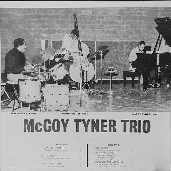 McCoy Tyner Trio - Reaching Fourth (Vinyl, LP, Album, Reissue, Stereo) Good Plus (G+) / Very Good (VG)