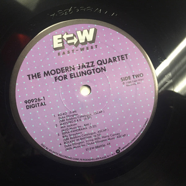 The Modern Jazz Quartet - For Ellington (Vinyl, LP, Album) Very Good Plus (VG+) / Very Good Plus (VG+)