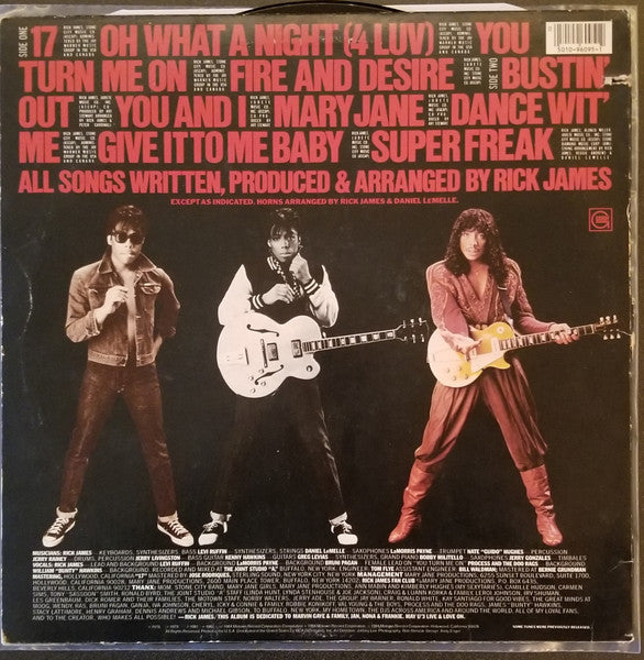 Rick James - Reflections (Vinyl, LP, Compilation) Very Good (VG) / Very Good (VG)