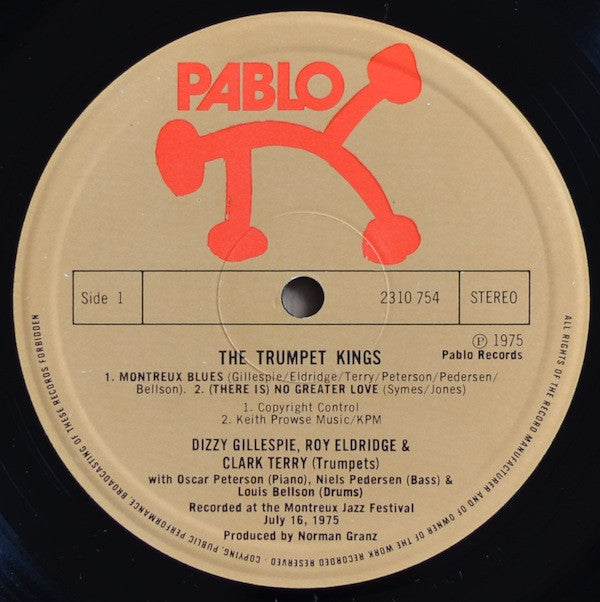 The Trumpet Kings - At The Montreux Jazz Festival 1975 (Vinyl, LP, Album) Good Plus (G+) / Good Plus (G+)
