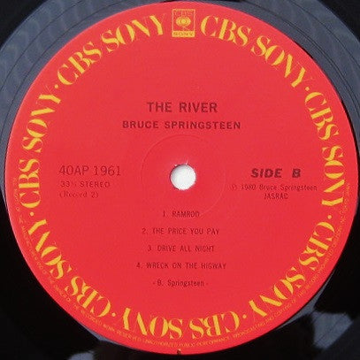 Bruce Springsteen - The River (Vinyl, LP, Album, Stereo)