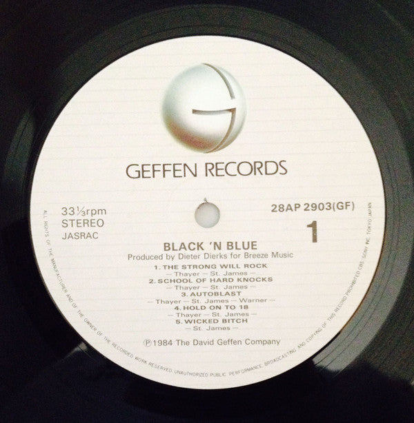 Black 'N Blue - Black 'N Blue (Vinyl, LP, Album) Very Good (VG) / Very Good Plus (VG+)