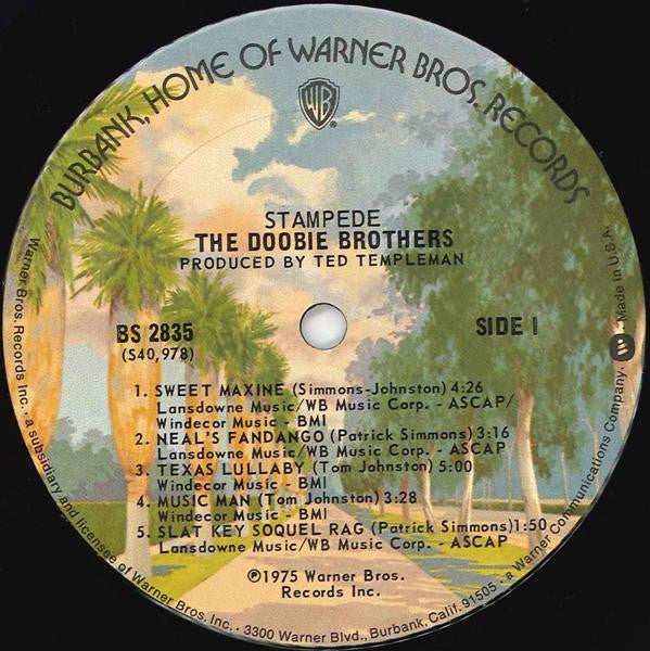 The Doobie Brothers - Stampede (Vinyl, LP, Album) Very Good Plus (VG+) / Very Good (VG)